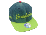 Kinder-Cap "Kaempferherz", Blau-Grün, verschiedene Größen